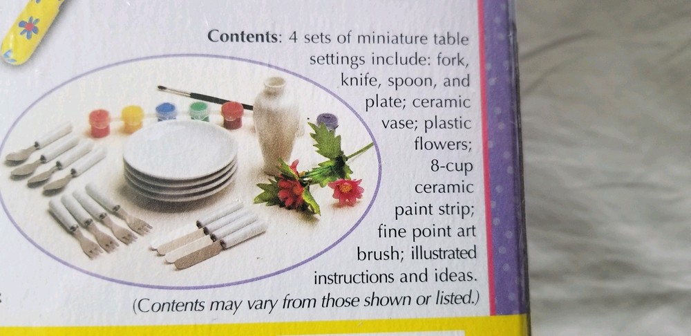 Paint And Pretend Mini Tea set Ages 7-97