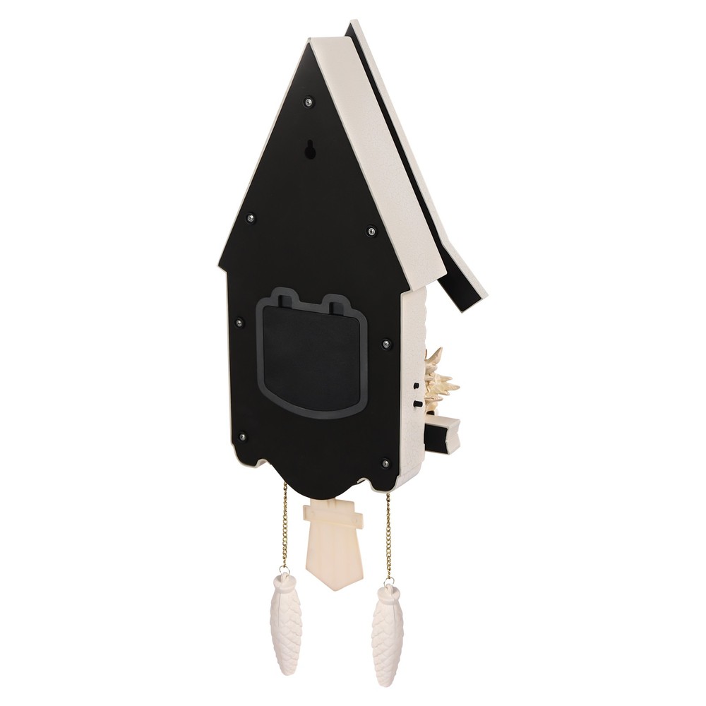 Analog Wall Clock Modern Creative House-shaped Plastic Wall Clock For offices