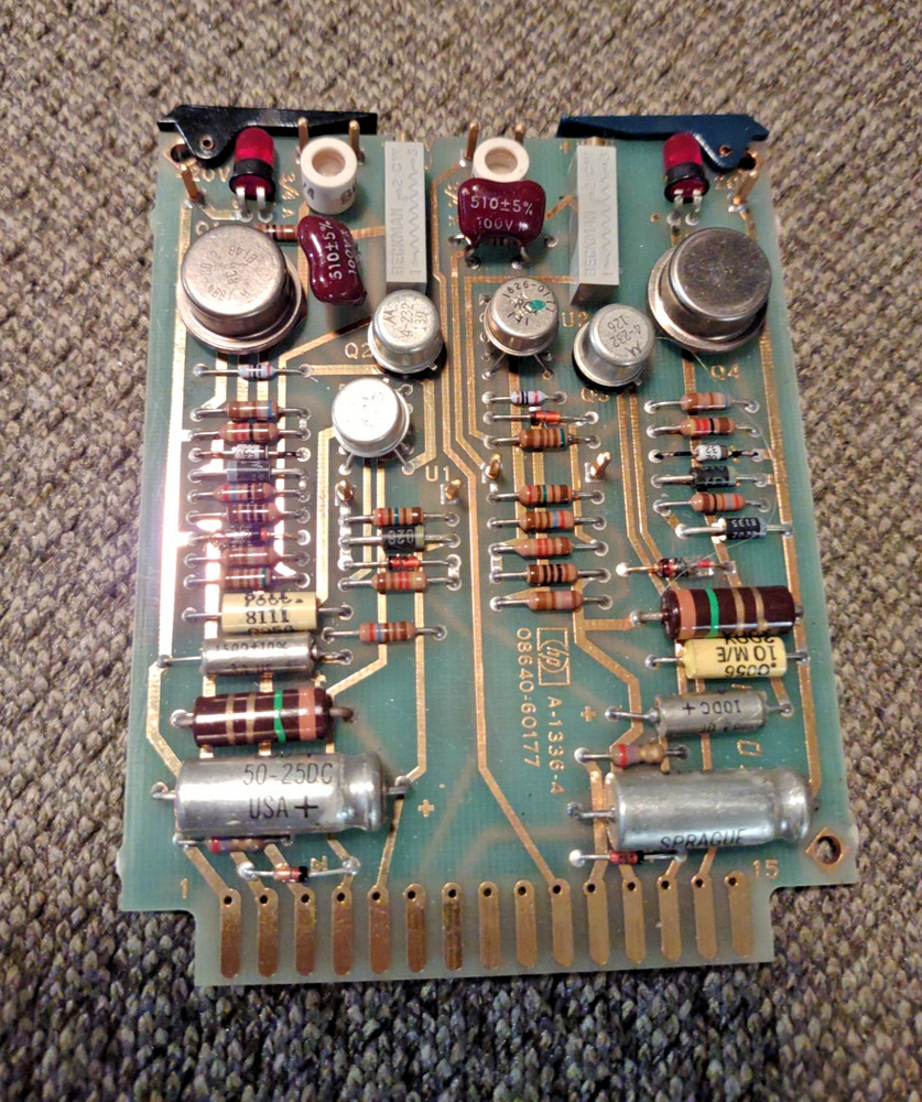 Hp 8640B Power Supply PCB Boards Working