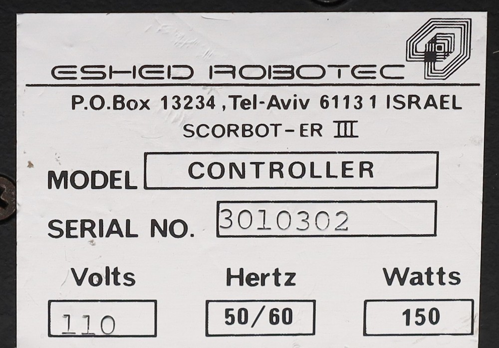 Eshed Robotec SCORBOT-ER III Controller