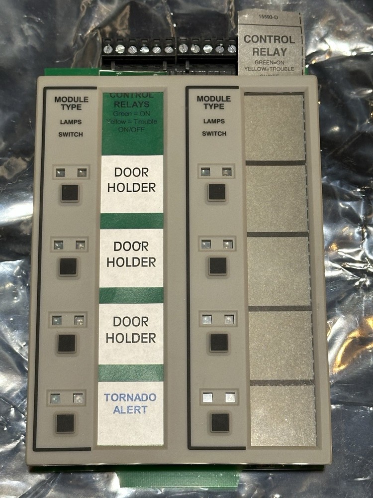 NOTIFIER CRM-4RK FIRE ALARM CONTROL RELAY MODULE - PRE-OWNED