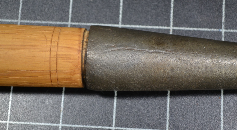 I. N. MILLER - 1" - CORNER SOCKET CHISEL