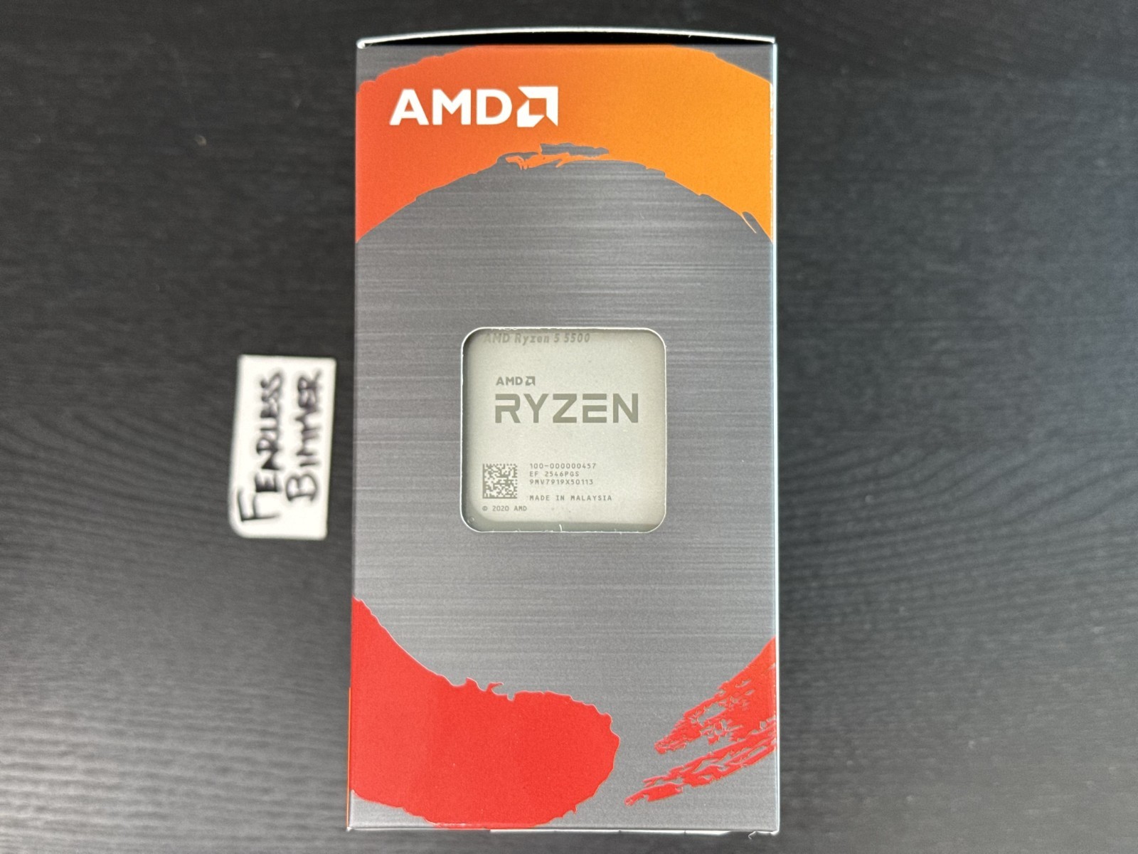 AMD Ryzen 5 5500 6-Core 12 Thread 3.6 GHz Socket AM4 65W Desktop CPU Processor