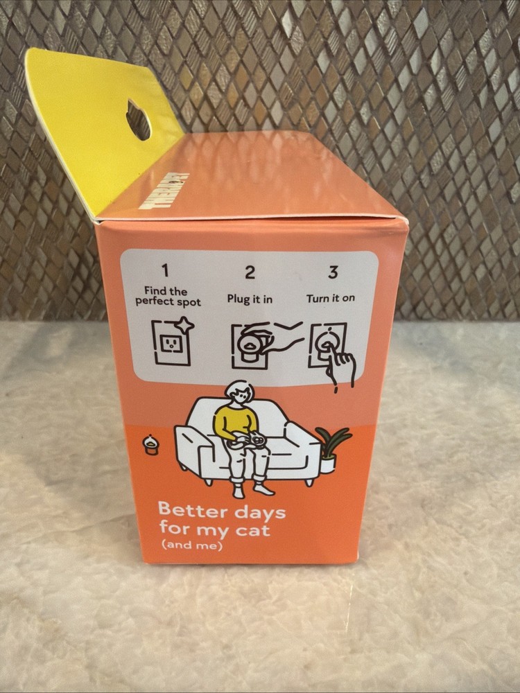 TheraPetMD Cat Calming Diffuser Kit White 60-Day 1 Diffuser + 2x48mL