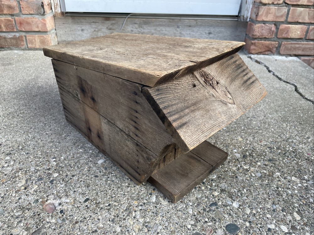 Vintage Wood Bird House