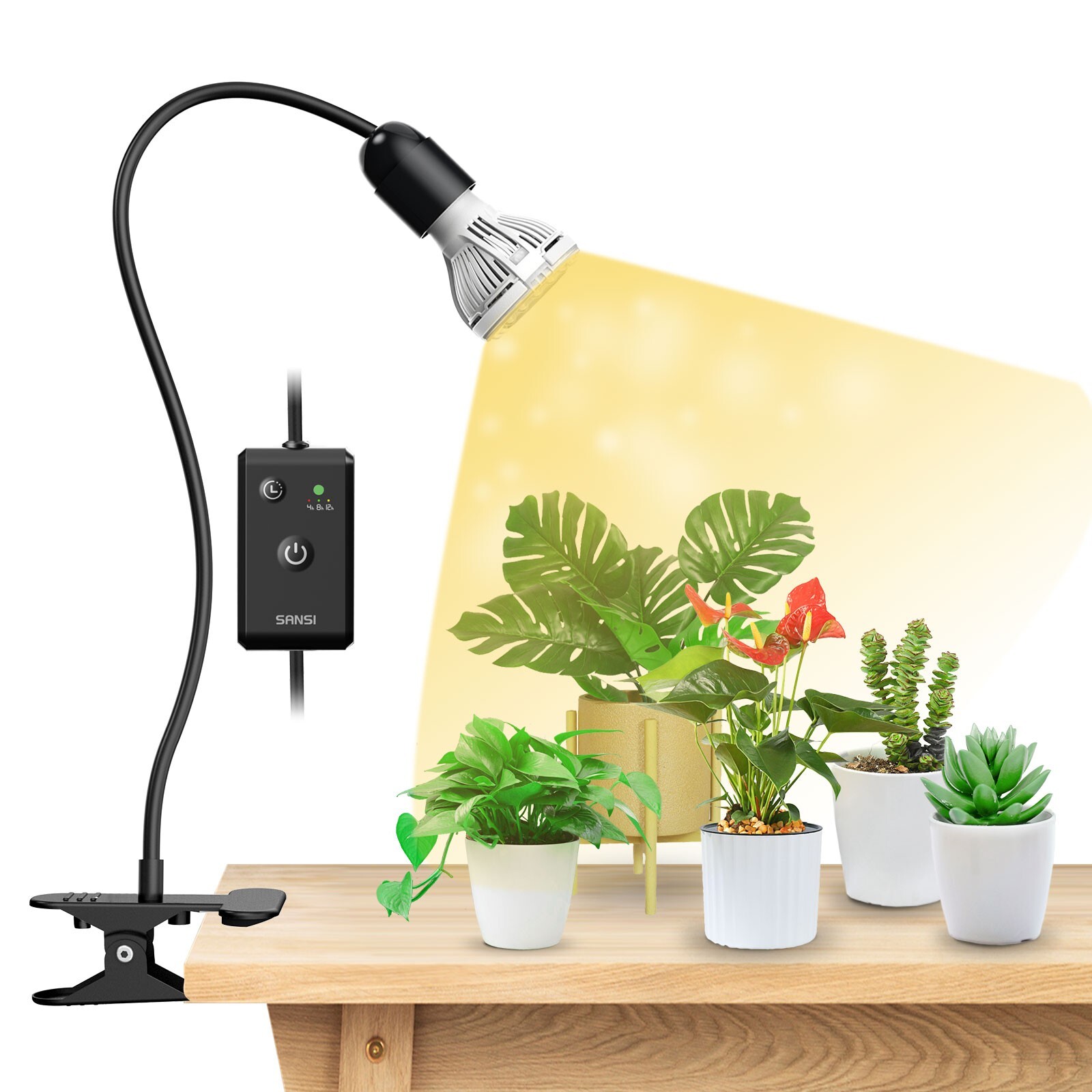 SANSI 600W Full Spectrum LED Grow Light for Indoor Plants