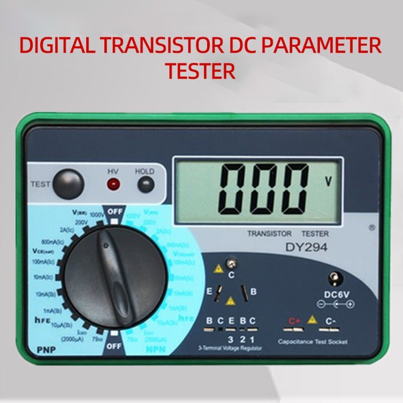 Multifunction Digital Transistor Analyzer Tester Semiconductor Diode Triod DY294
