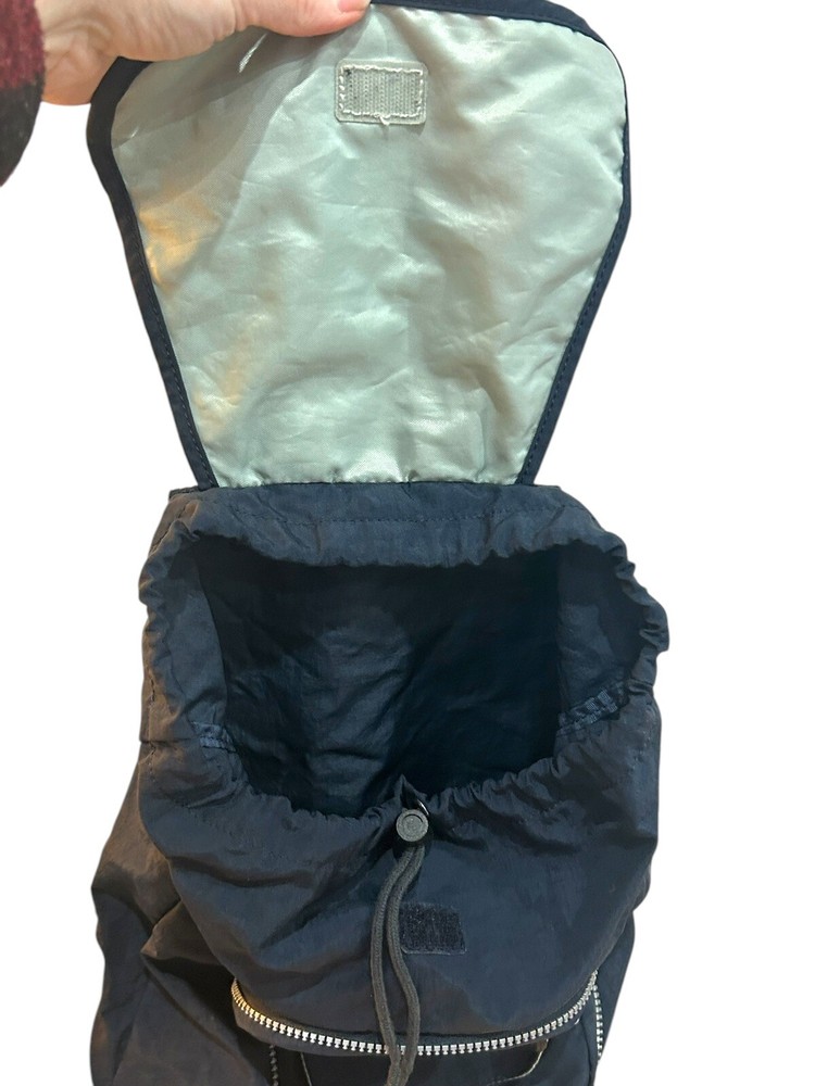 Kipling Alicia Navy Blue Backpack Foldable Travel Adjustable Straps Light Weight