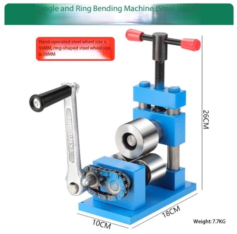Manual Bending Machine Braceletand Ring Rounding MachineCompact Rounding Machine
