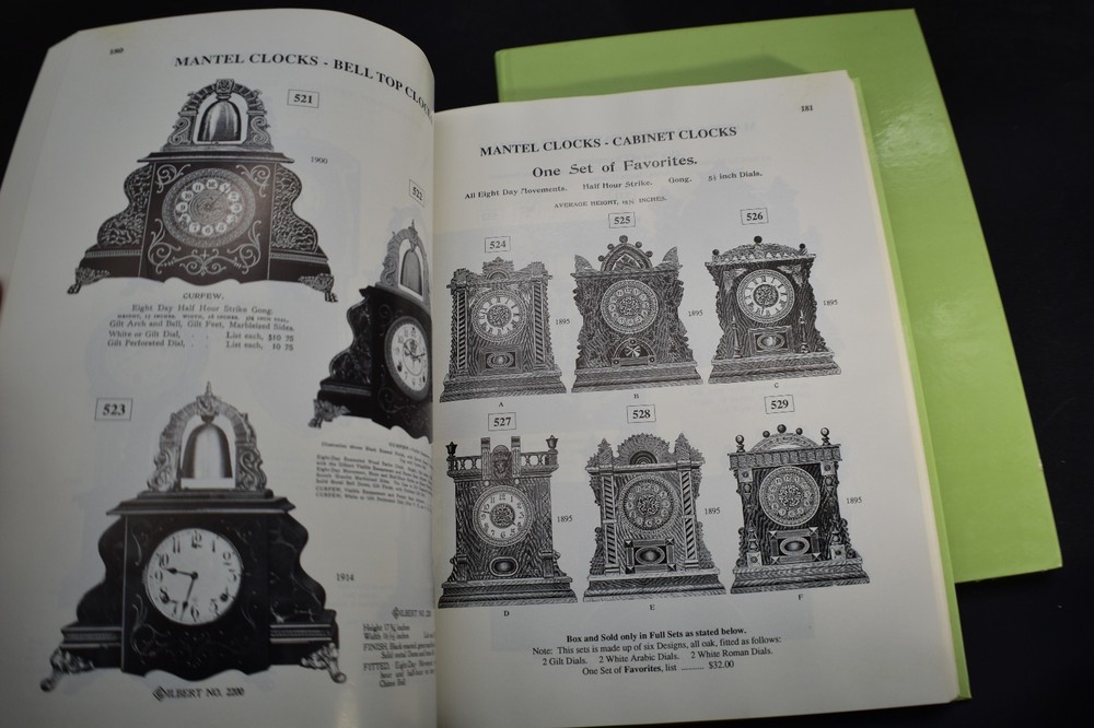 *STATED FIRST* Gilbert Clocks & Supplement *Both are HC!*