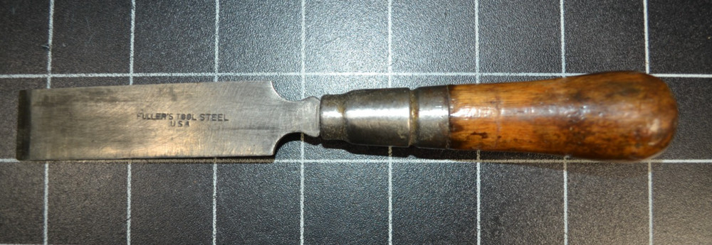 FULLER - 1" CHISEL - TOOL STEEL