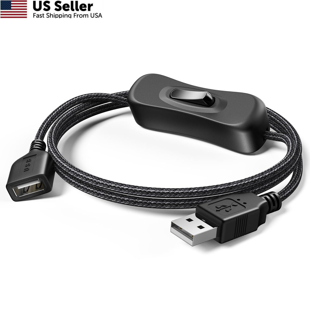 ANDTOBO USB Switch Extension Cable, (Upgraded Data + Power) 100 centimeters