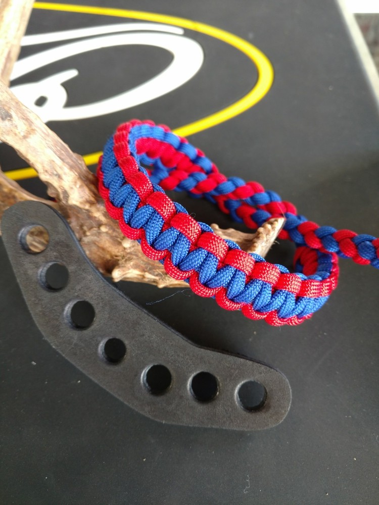 Red Blue, bling sling bow wrist strap FREE SHIP