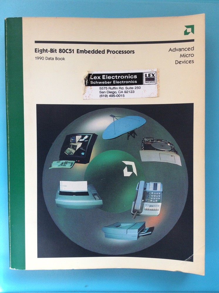 AMD 80C51 Embedded Processors Data Book