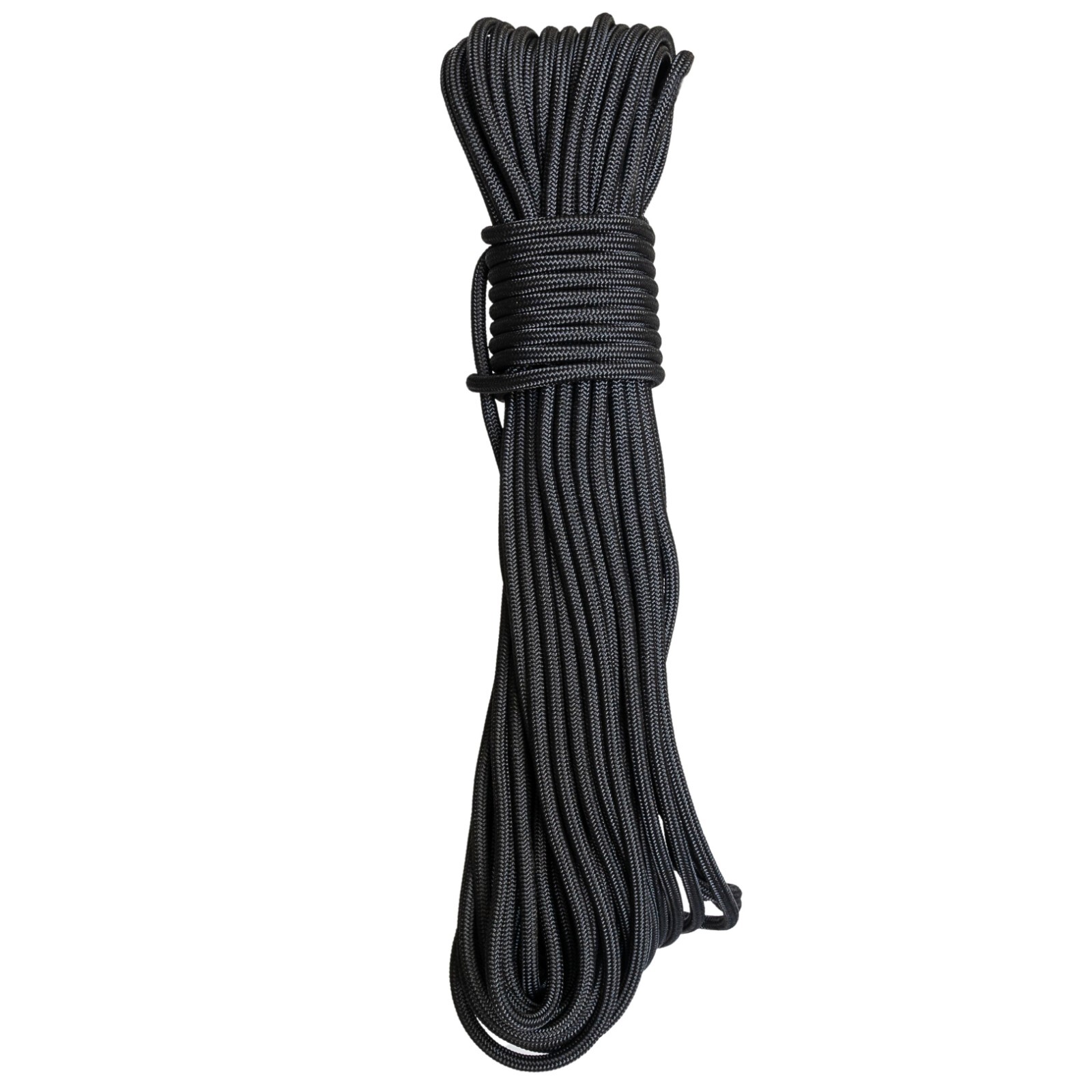 NEW 7/16" (11mm) x 100' Double Braid Static Line, Safety Rope, Black
