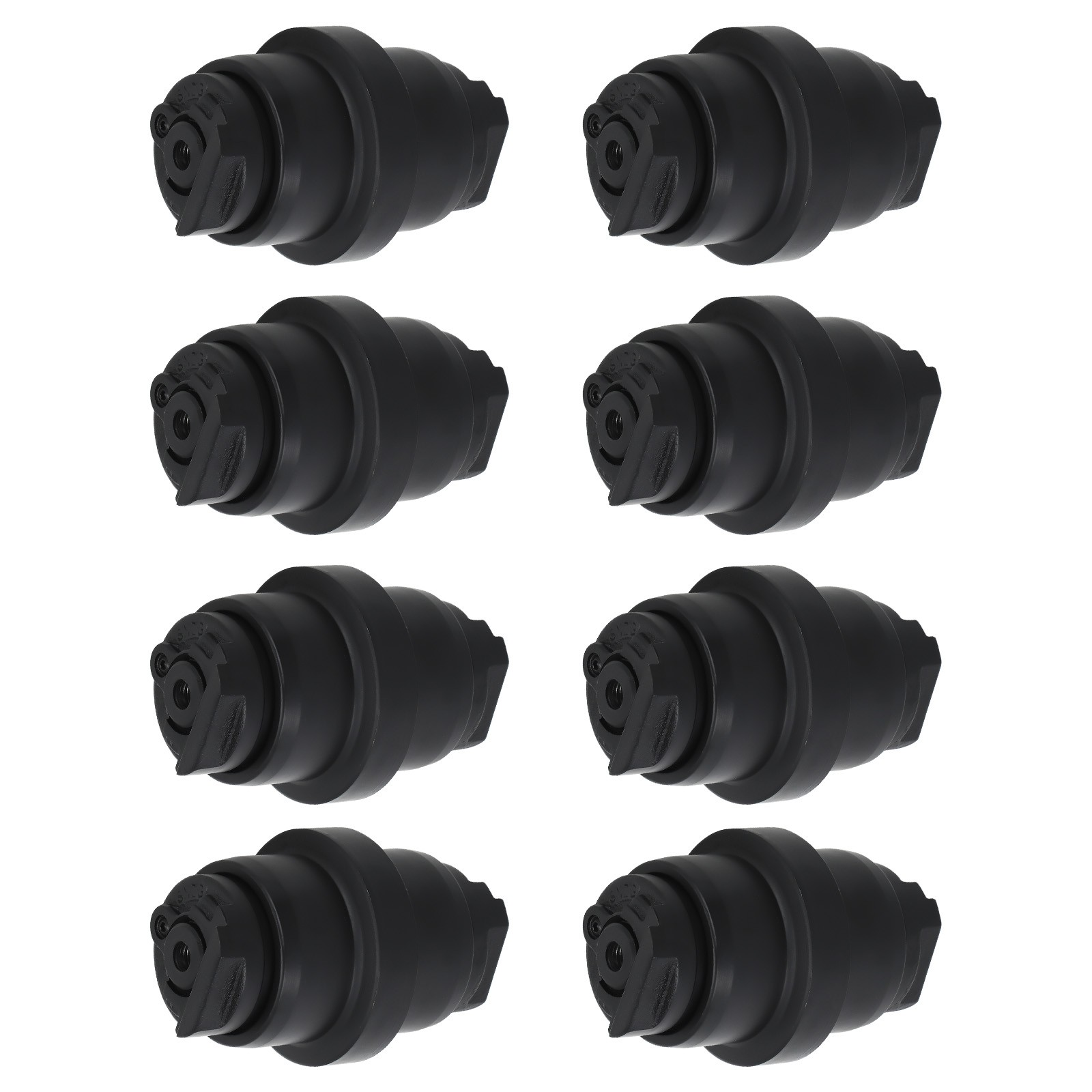 8x Black Track Bottom Roller For John Deere 27C 27ZTS 35C 35G 35D 27 ZTS 9237937