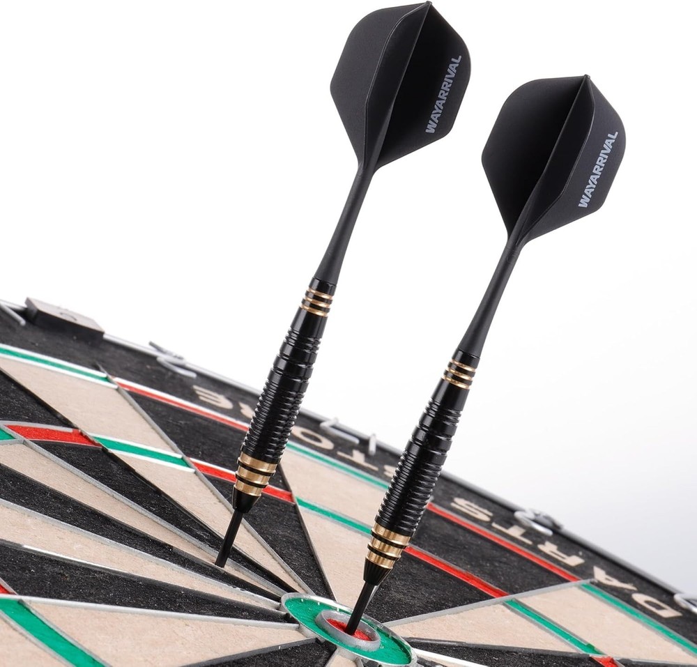 Unbreakable Integrated Dart Flights with Stems, 3 Pack, Universal 2BA Fit