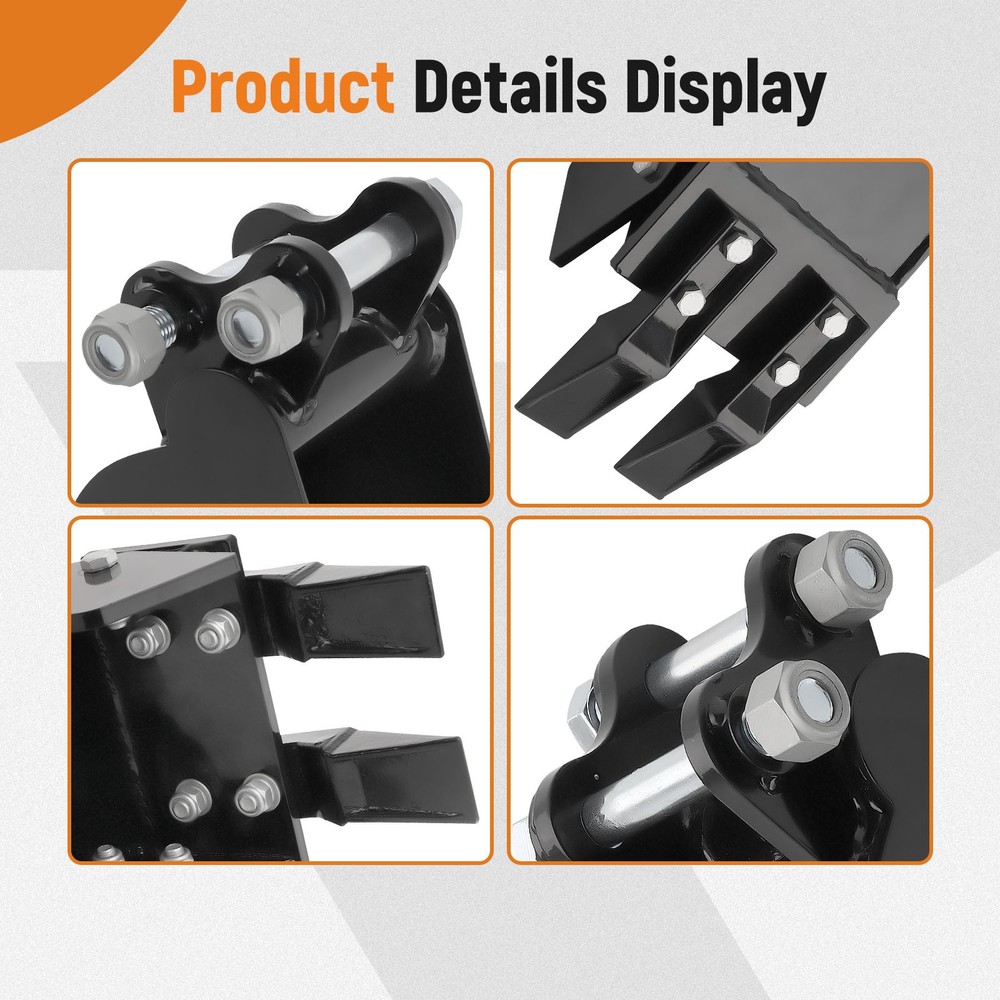 Narrow Bucket Accessory Digger Attachment 2-teeth For For Mini Excavators Digger