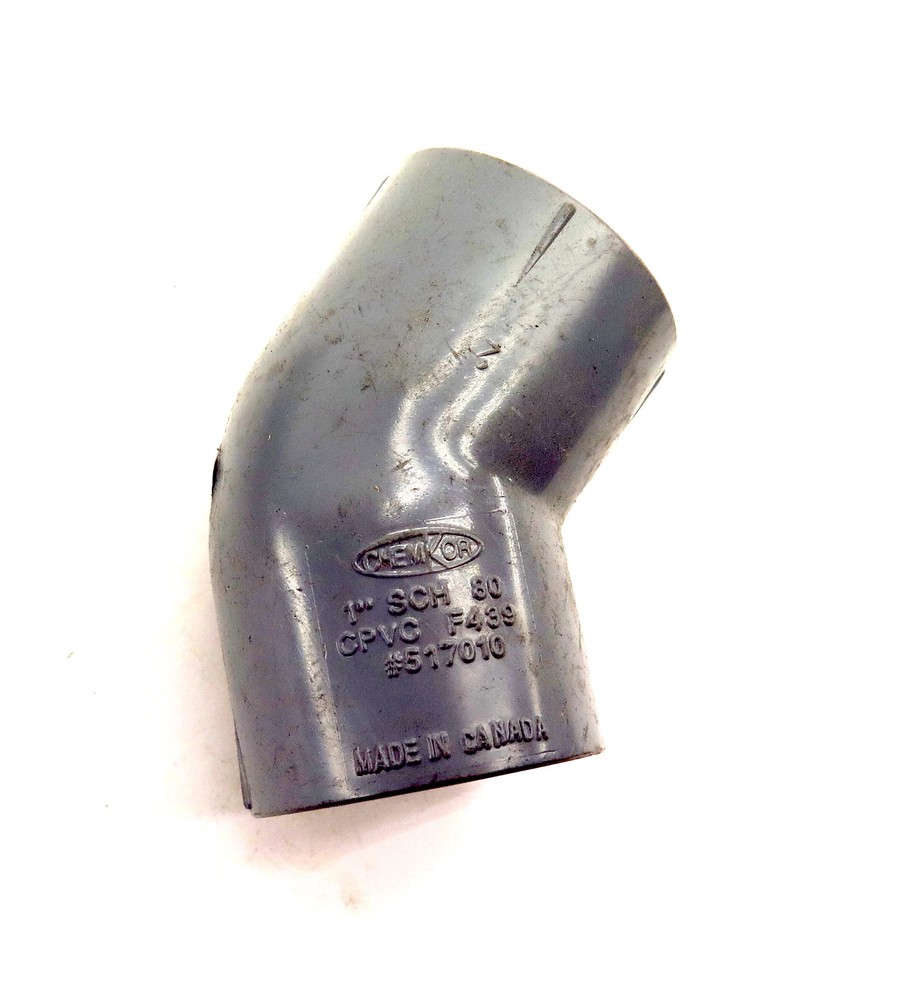ChemKor Schedule SCH 80 Socket Tee 1/2" CPVC 501005 (14)