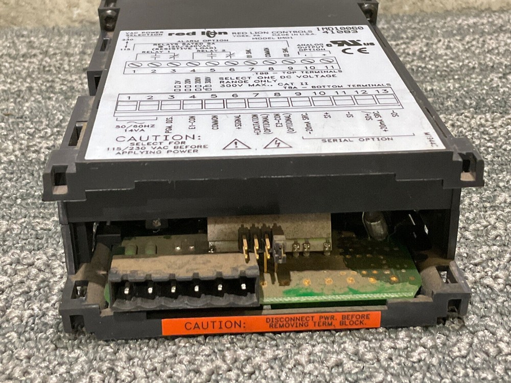 RED LION IMD10060 IMD1 DIGITAL PANEL METER 222