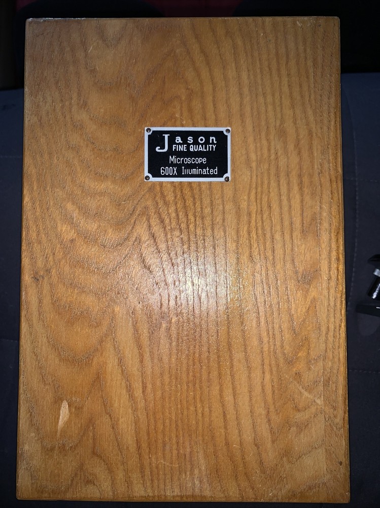 Jason fine quality microscope 600 timesinuminated