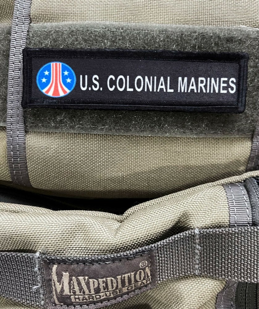Aliens Motion Tracker Sulaco Colonial Marines Morale Patch