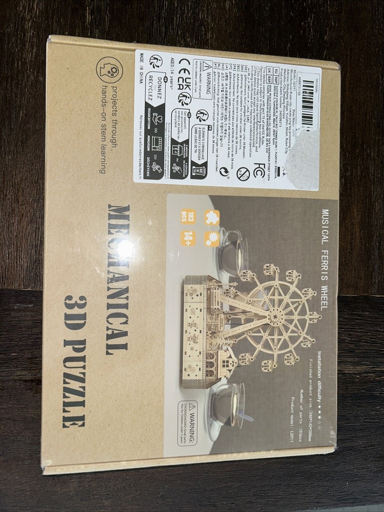 Ferris Wheel Mechanical 3D Puzzle 183 PIECES