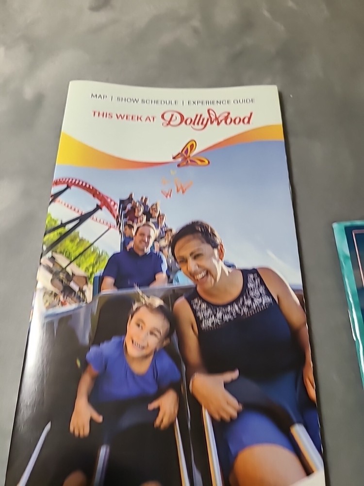 Dollywood 2024 Map & Guidebook Pigeon Forge Tn Dolly Parton