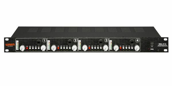 NEW Warm Audio Four Channel Microphone Preamplifier Black