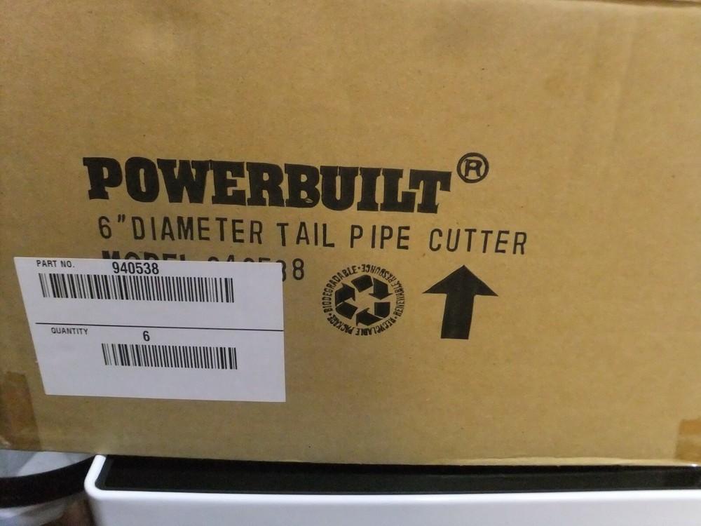 Powerbuilt 6" Tail Pipe Cutter