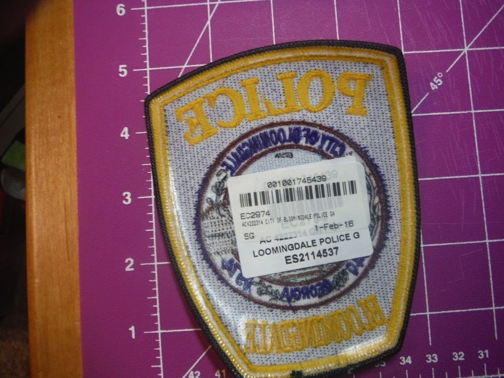 Bloomingdale Georgia Police Patch