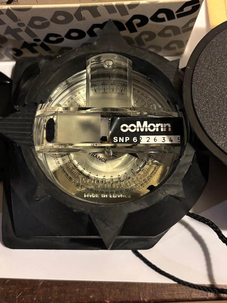 Rare OPTICOMPAS NAUTICAL Navigation Offshore Compass, never used
