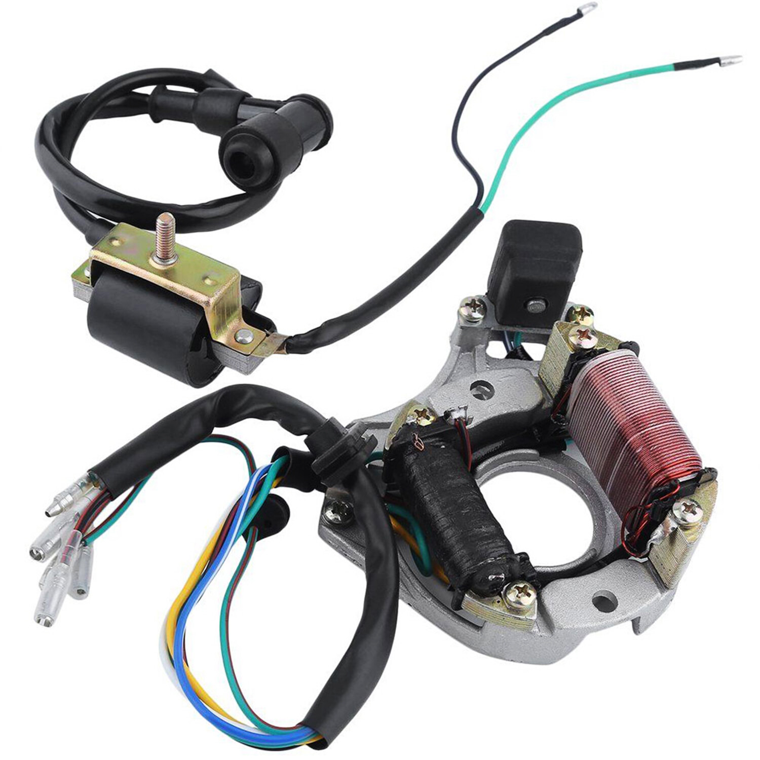 CDI Wire Harness Stator Assembly Wiring Fit 50 70 90 110 125cc ATV Electric Quad