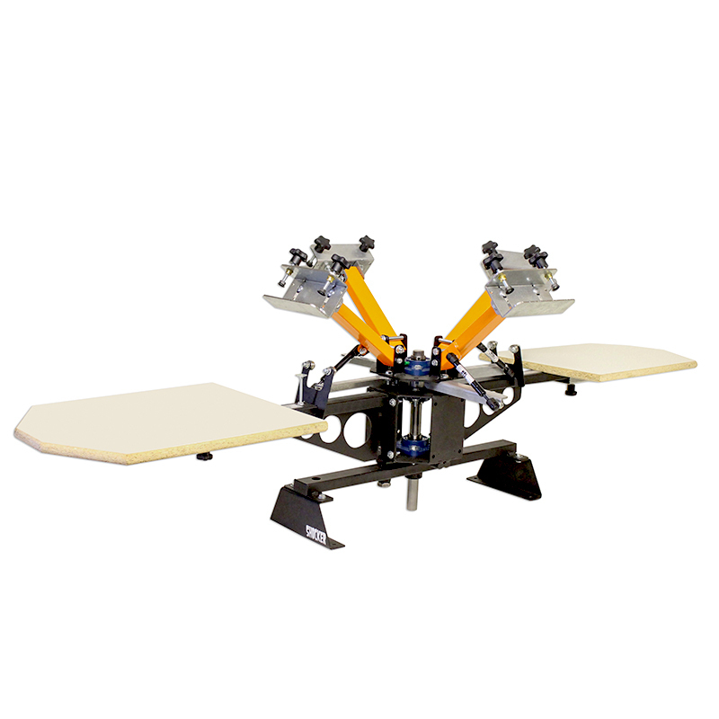 4X2 Shocker Deluxe Screen Printing Press / 4 color 2 station screen printer