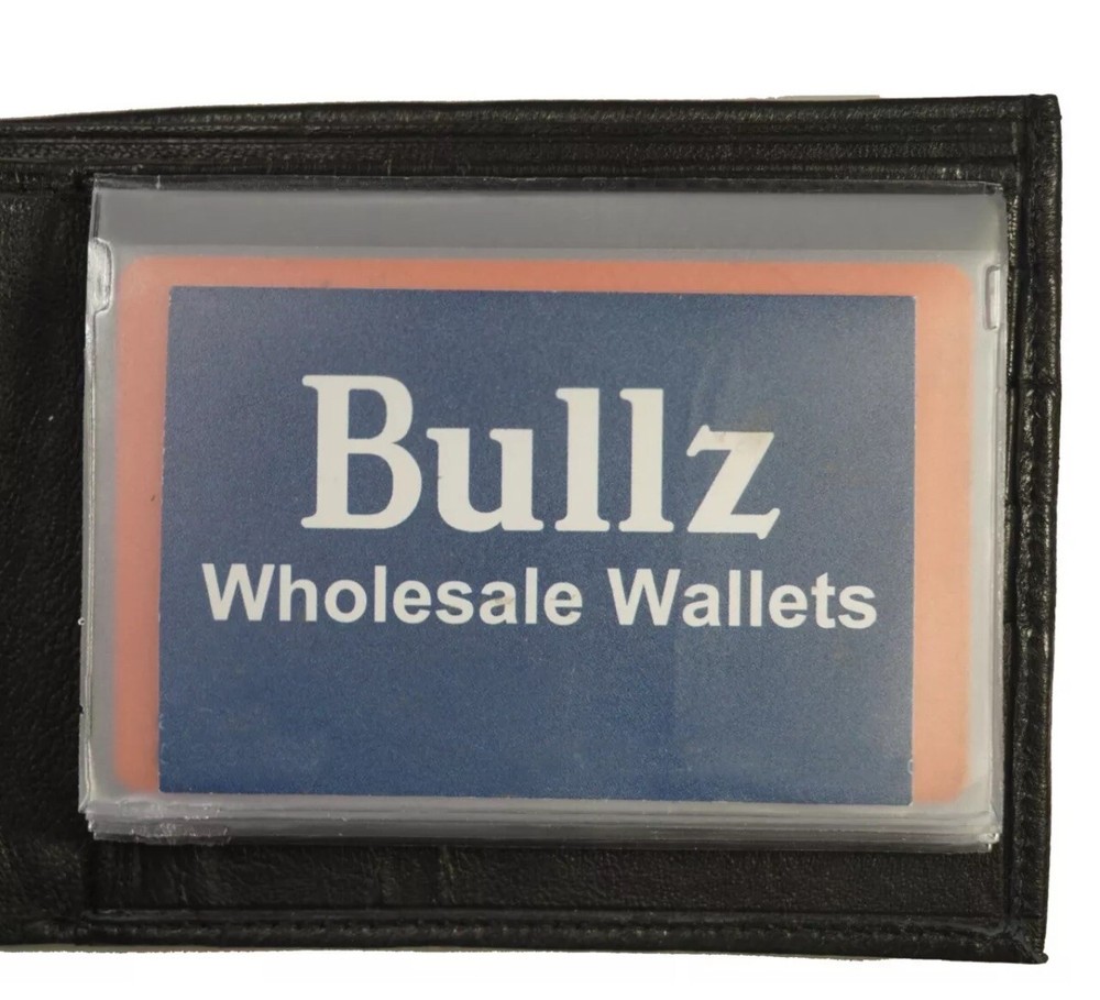 2 Plastic Wallet Insert Replacement Picture Card Holder Trifold 6 Pg