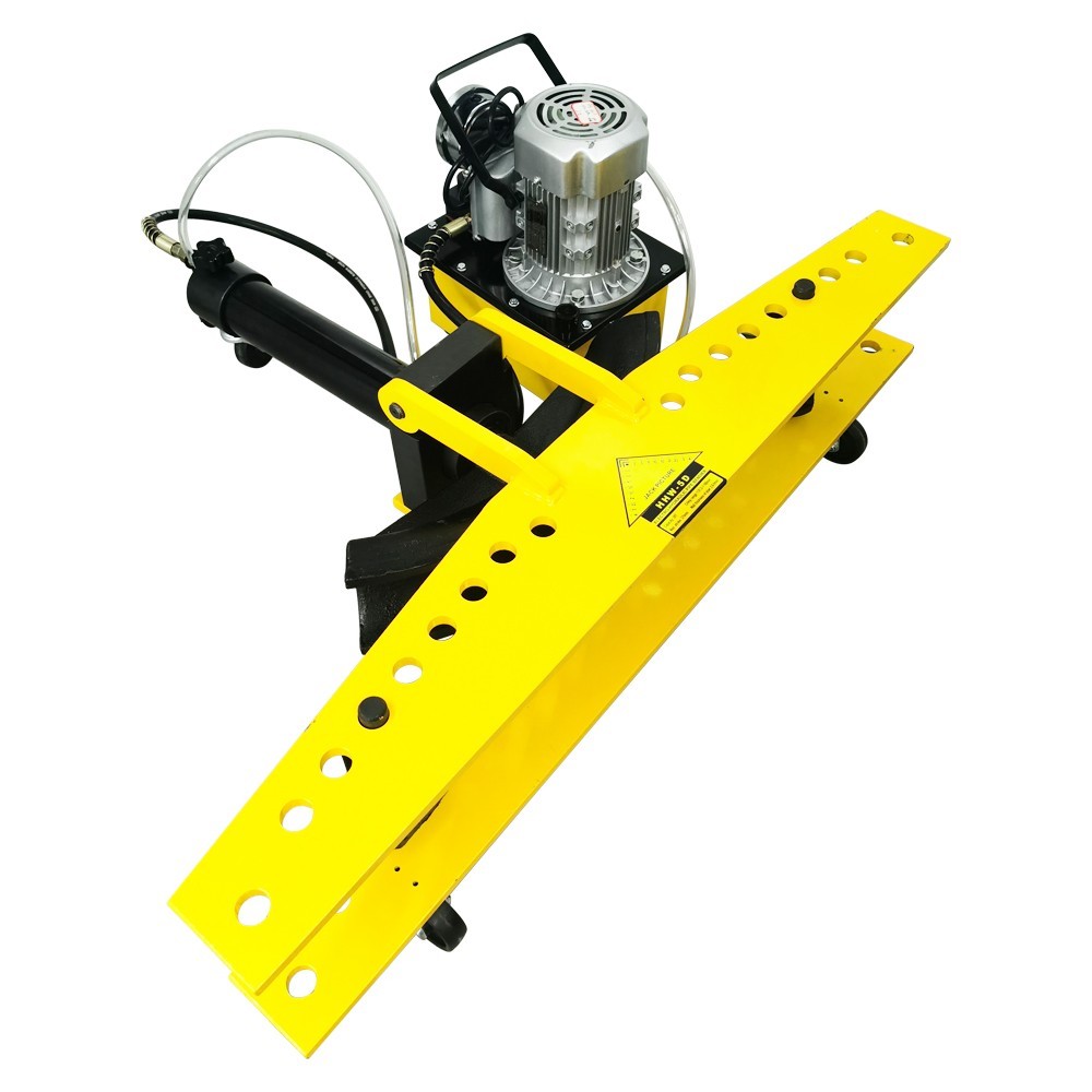 110V Split Type Electro-hydraulic Round Pipe Bending Machine 90° with 10 Dies