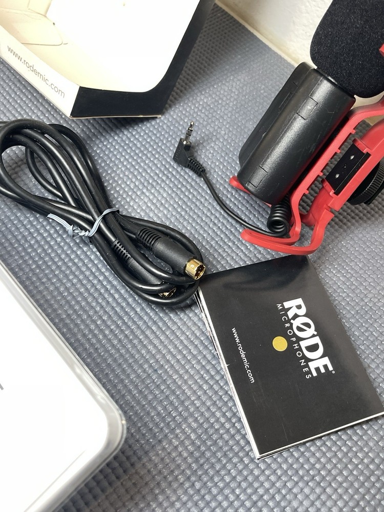 Rode RODVIDEOMIC Condenser Cable Professional Microphone Unused