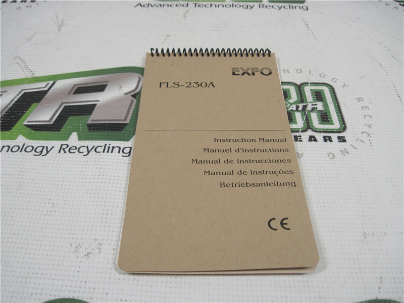 EXFO FLS-230A-U25 Fiber Optic Tester Precision Light Source
