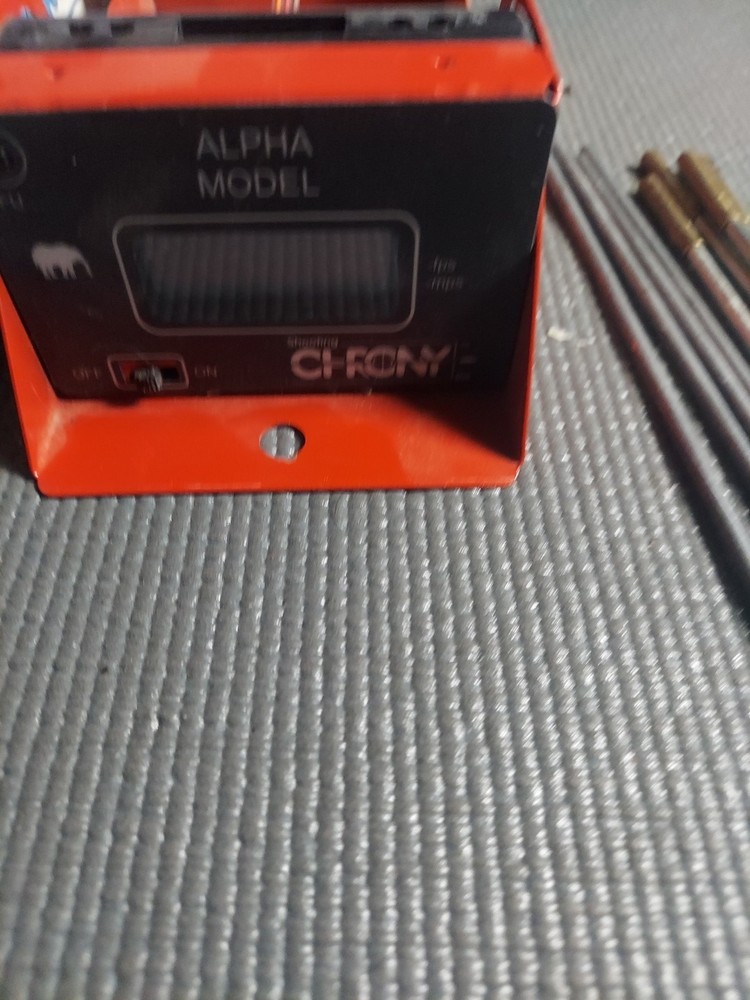 Shooting Chrony Chronograph Master ALPHA. Untested parts.