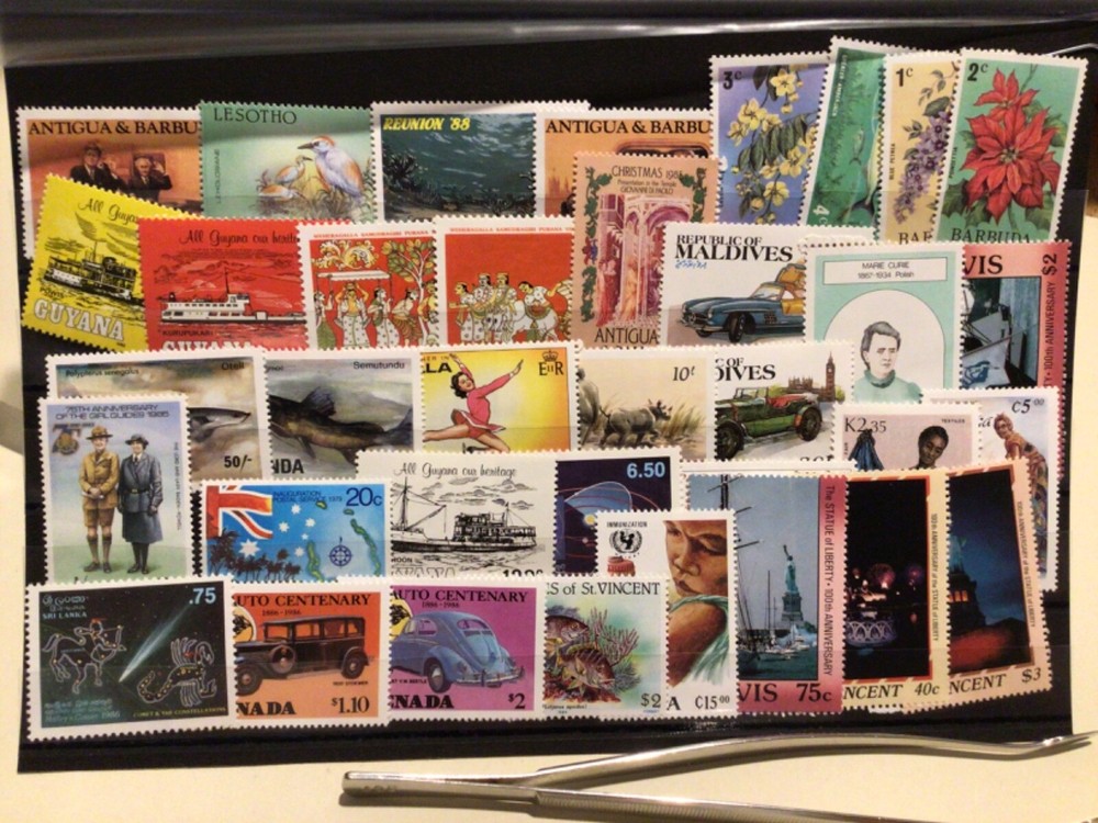 Commonwealth mint never hinged stamps A9850