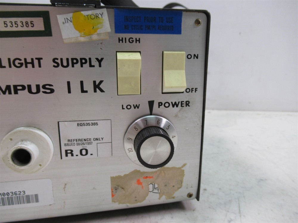 Olympus ILK Cold Light Supply Laboratory Light Source Optical Japan