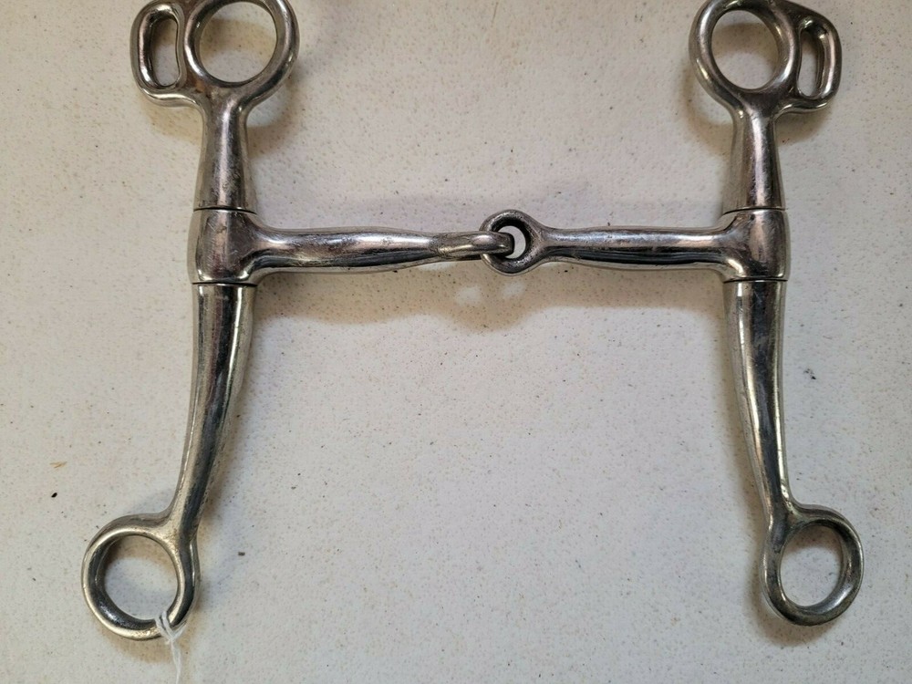 Partrade Short Shank Snaffle - 4.5" size