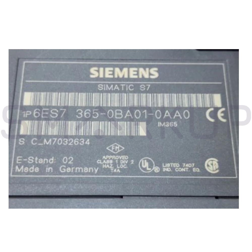 New In Box SIEMENS 6ES7365-0BA01-0AA0 Module