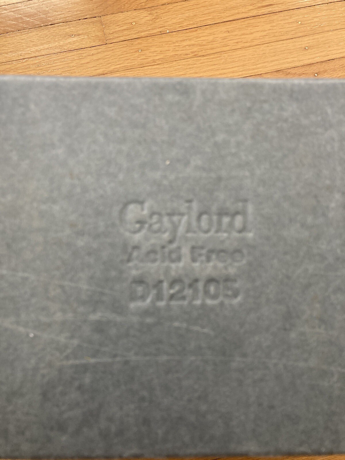 Vtg Archival Folio Storage Box Metal Edge Archival Boxboard Acid-Free 12.5x10x3