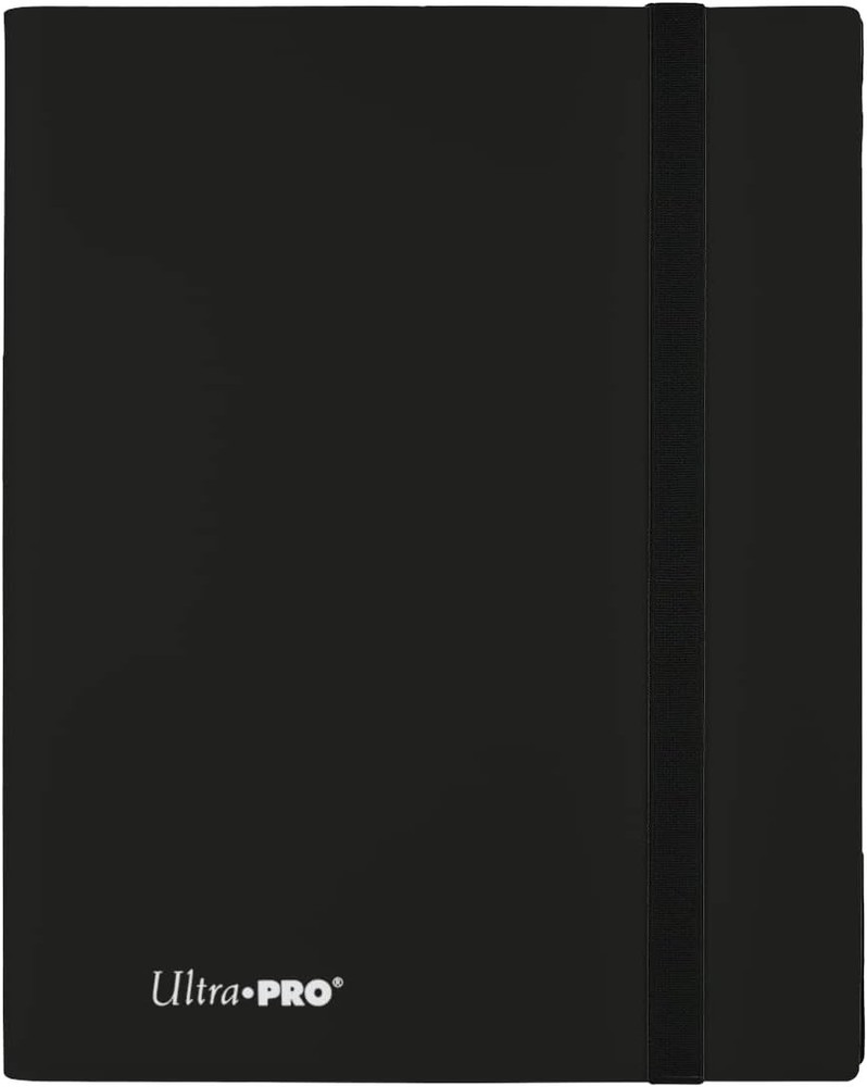 Eclipse 9-Pocket Pro-Binder Jet Black