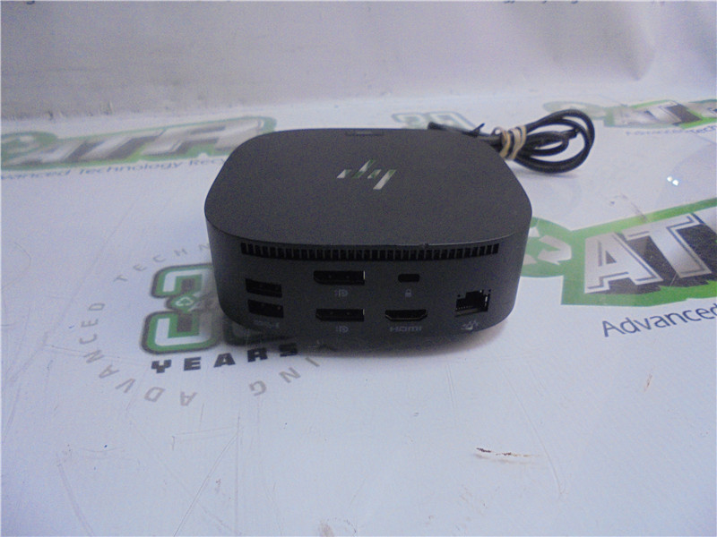 HP HSN-IX02 USB-C Docking Station with Attached USB-C Cable Good Condition