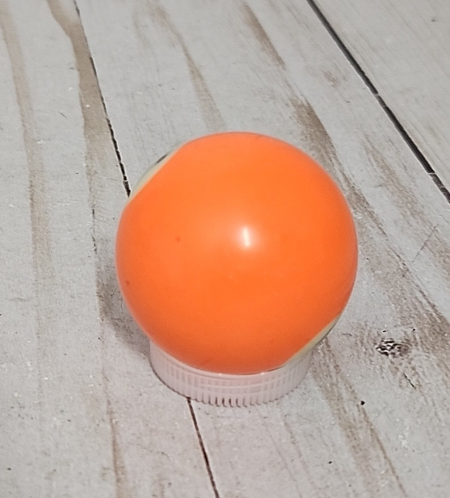 Mini Pool Billiard Ball 1.5" - Replacement Collectible - SOLID ORANGE #5