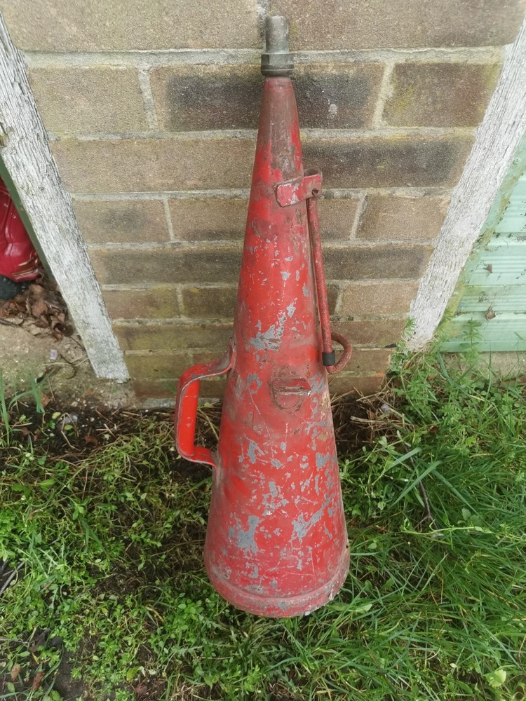 VINTAGE CONICAL FIRE EXTINGUISHER (14)