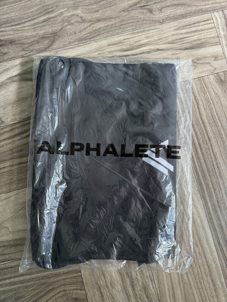 Alphalete Athletics Drawstring New Classic String Backpack Black