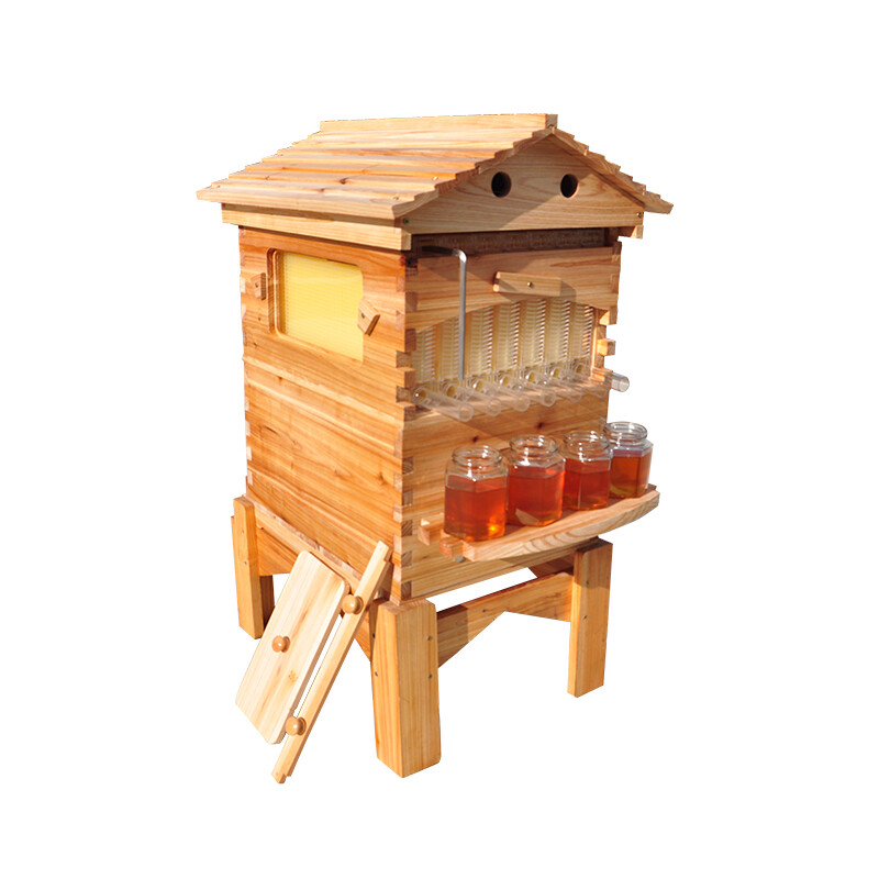 Auto Bee Hives Beekeeping Boxes Honey House + 7 x Beekeep Frames + HAVE STAND US